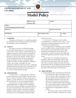 Model Policy