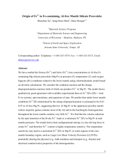 Origin of Fe3+ in Fe-containing, Al