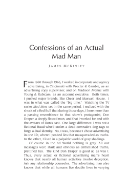 Confessions of an Actual Mad Man