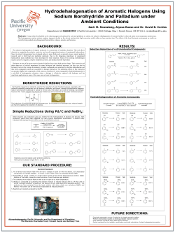 Hydrodehalogenation of Aromatic Halogens