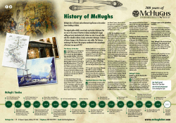 to the History of McHughs Bar