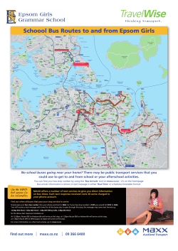 to view the EGGS bus routes - Epsom Girls Grammar School
