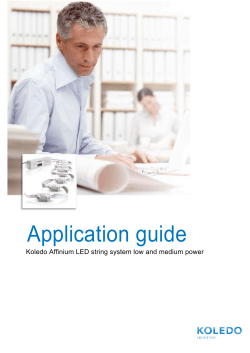 Application Guide LED String