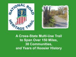 A Cross-State Multi-Use Trail to Span Over 150 Miles, 30