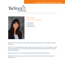 Ellen Frank - TriState Capital Bank