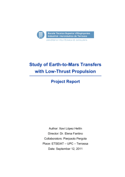 Study of Earth-to-Mars Transfers with Low-Thrust