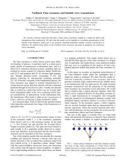 Nonlinear Fano resonance and bistable wave