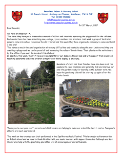 Newsletter - Beauclerc Infant School