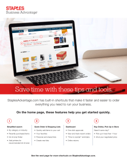 Save time with these tips and tools.