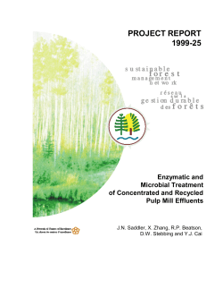 Enzymatic and microbial treatment of concentrated and recycled