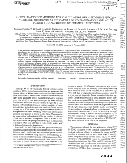 AN EVALUATION OF METHODS FOR CALCULATING MEAN