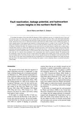 Fault reactivation, leakage potential, and hydrocarbon column