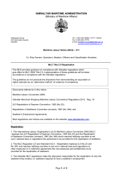 MLD 011 - MLC Title 2.5 Repatriation