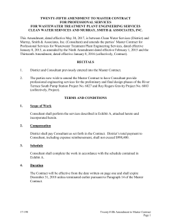 CD CWS Murray Smith and Assoc 25th Amendment