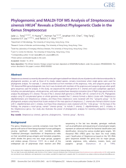 Full Text  - Genome Biology and Evolution