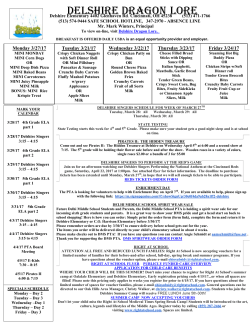 March 24, 2017 - Oak Hills School District