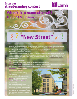 street-naming contest