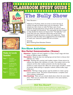 The Bully Show - The Rose Theater