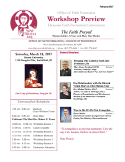 2017 Convocation Preview Draft Nine MD 2_8_17