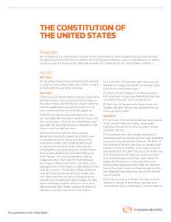 the constitution of the united states