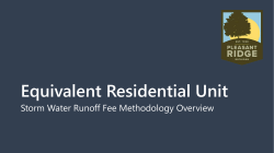 ERU Overview Presentation