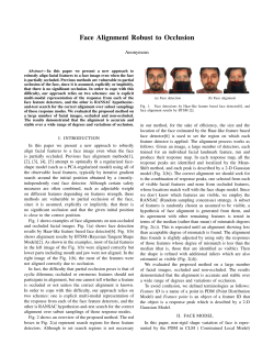 Face Alignment Robust to Occlusion