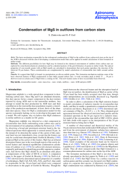 Condensation of MgS in outflows from carbon stars