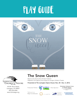 The Snow Queen - Lexington Children`s Theatre