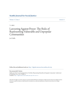 - Seattle University School of Law Digital Commons