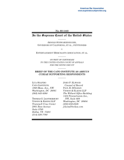 CATO Institute - Media Coalition