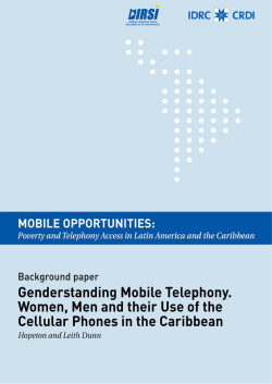 genderstanding mobile telephony