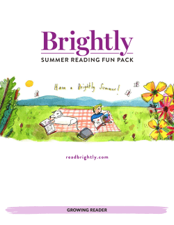 summer reading fun pack