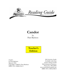 Candor - Junior Library Guild