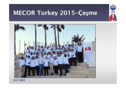 MECOR Turkey 2015--&Ccedil;eşme