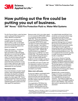 How putting out the fire could be putting you out of business.
