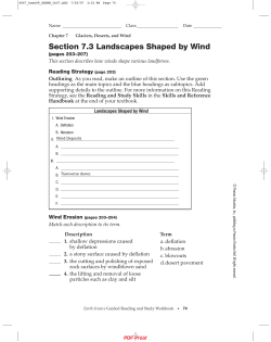 IPLS Pages Section 7.3 Landscapes Shaped by Wind