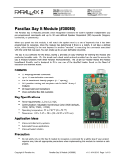 Parallax Say It Module (#30080)