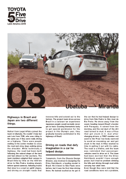 03 UBATUBA > MIRANDA Highways in Brazil and Japan are two