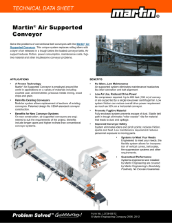 Martin® Air Supported Conveyor