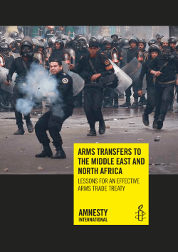 arms transfers to the middle east and north africa