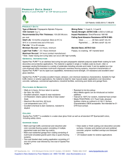 SpartaFlex&reg;-PURE&trade;2013-TPB FM