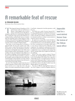 A remarkable feat of rescue
