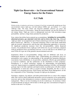 Tight Gas Reservoirs