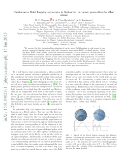 arXiv:1501.04021v1 [physics.atom-ph] 15 Jan 2015