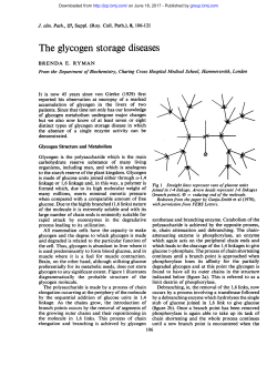 The glycogen storage diseases - Journal of Clinical Pathology