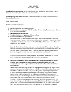 aqac minutes - Missoula County