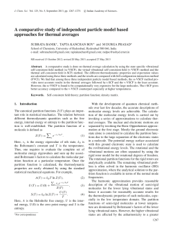 Fulltext PDF - Indian Academy of Sciences