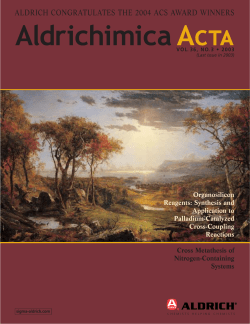 Aldrichimica Acta - Sigma
