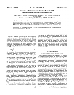 Evolution of half plateaus as a function of electric field in a ballistic