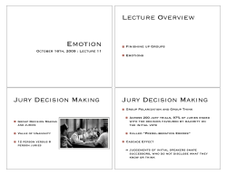 Lecture 11 - Emotion.key